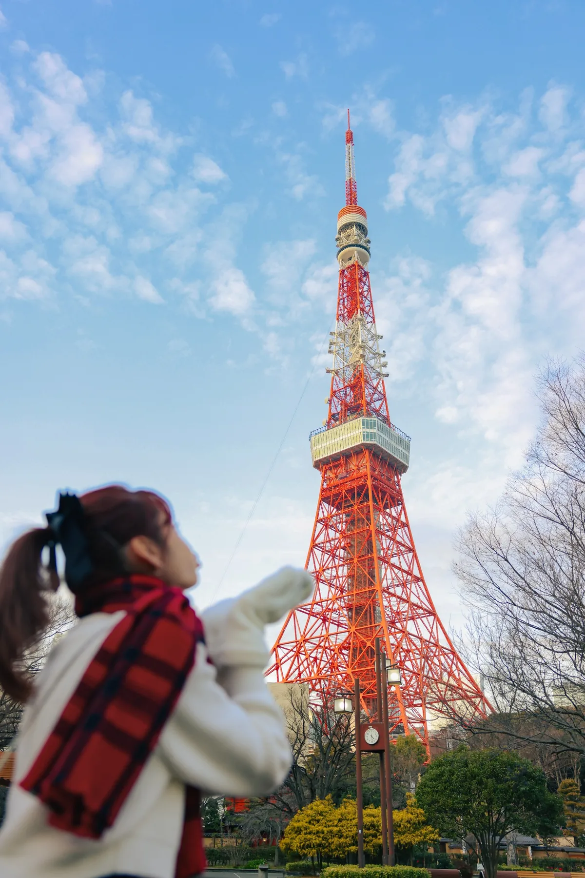Wingkeh exploring Tokyo Tower